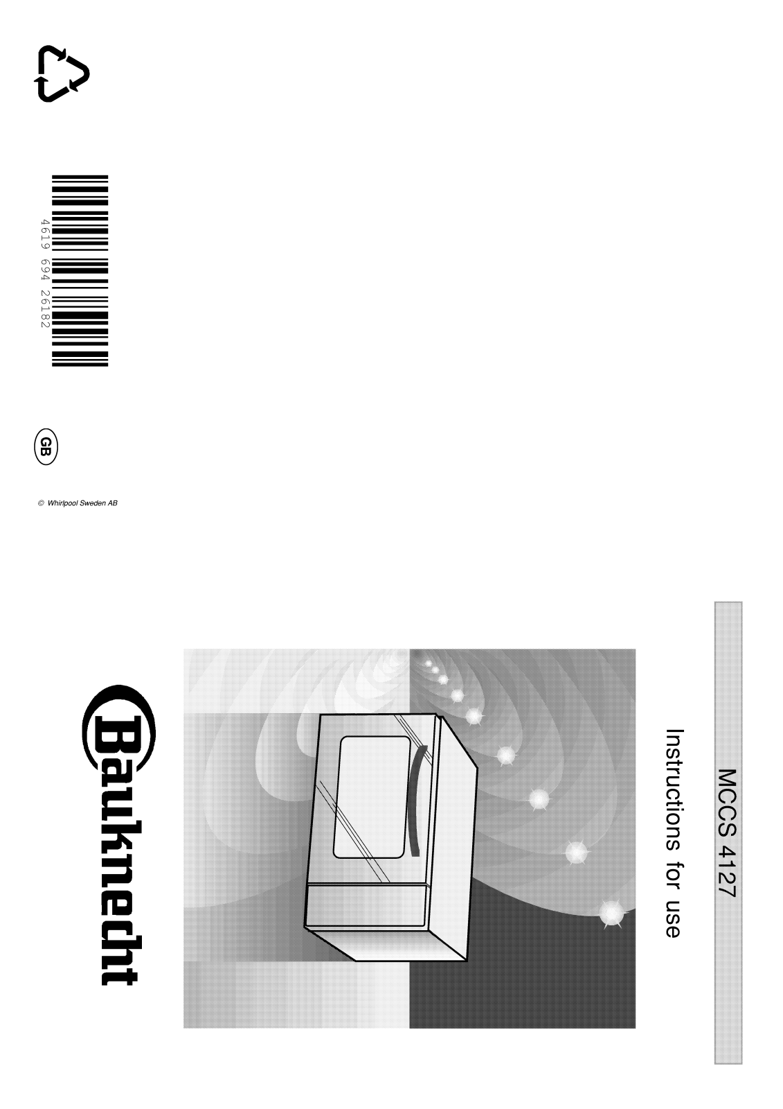 Whirlpool EMCCS 4127 IN INSTRUCTION FOR USE