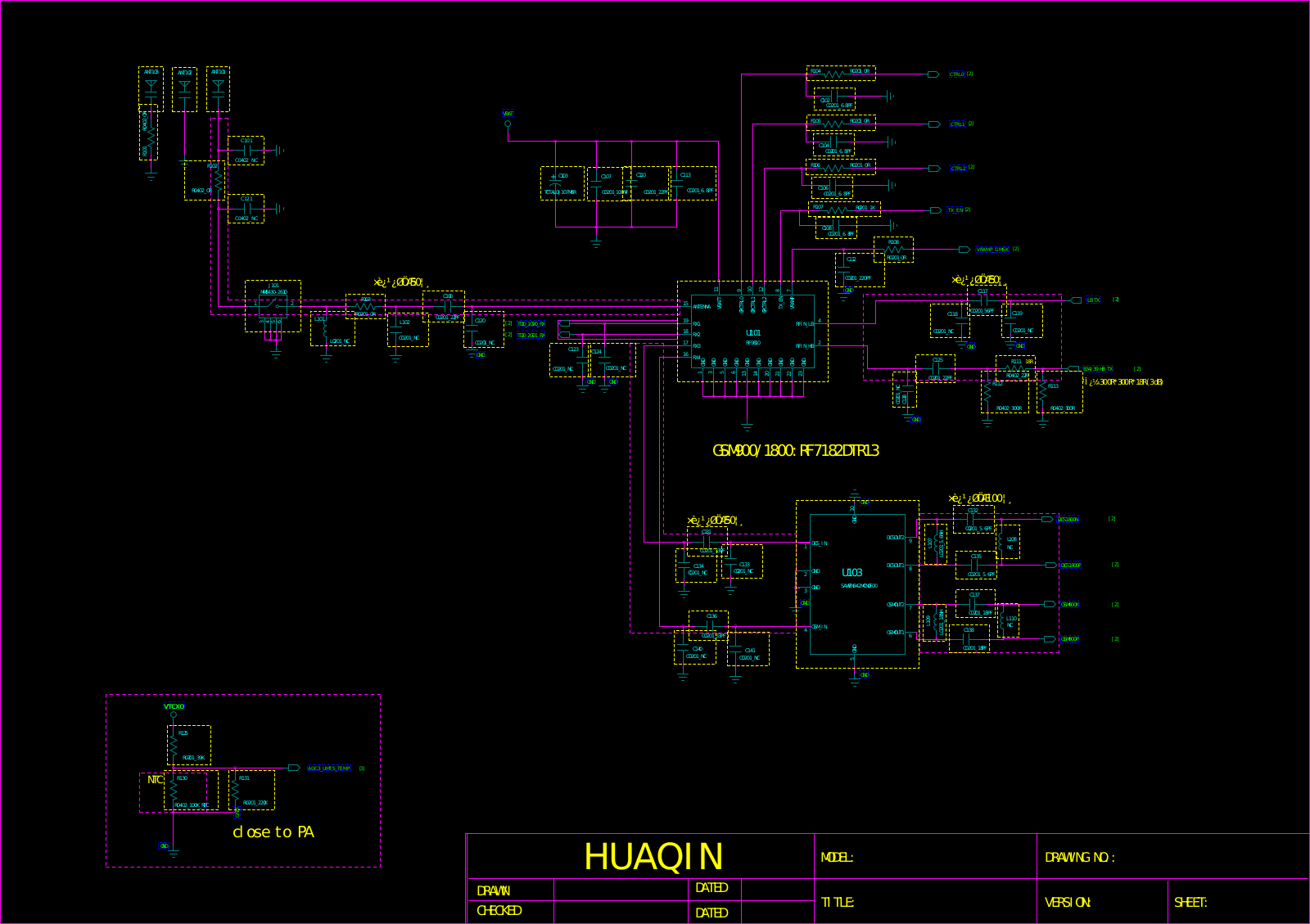 Lenovo A1000 schematic MB