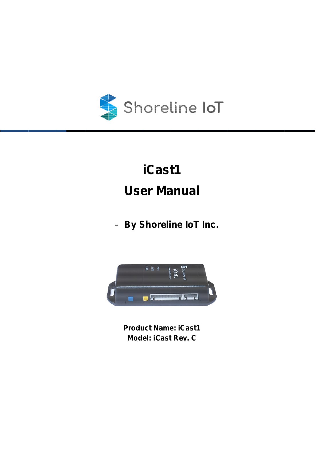 Shoreline IoT PN001C User Manual