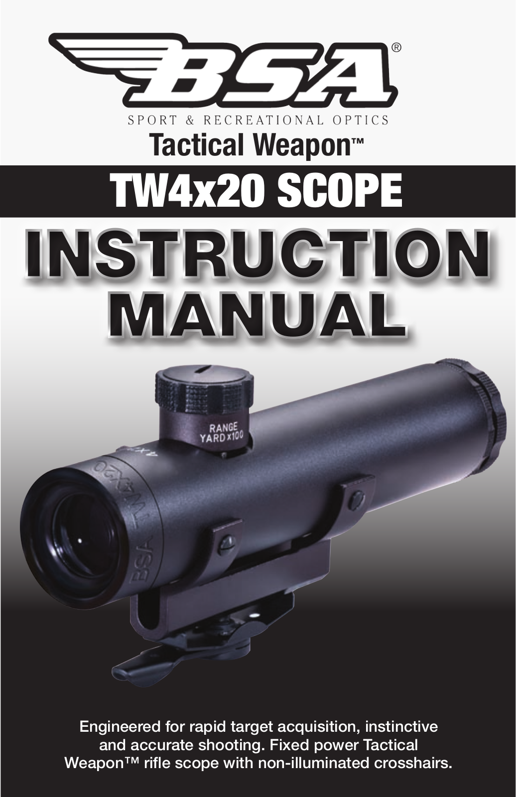 BSA Optics TW4X20 User Manual - ManualMachine.com