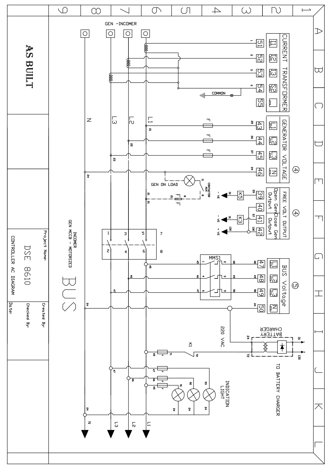 AS Built DSE 8610 Schematics - ManualMachine.com
