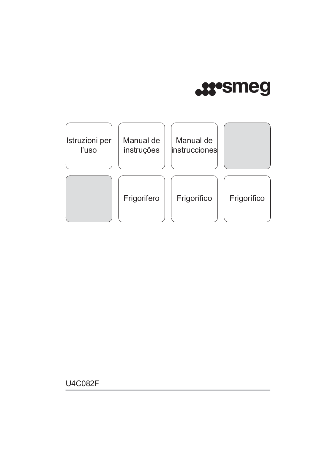 Smeg U4C082F User manual