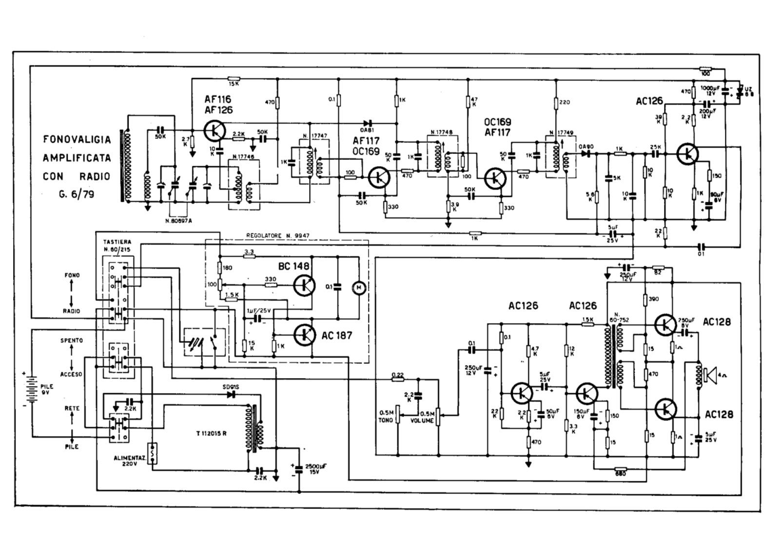 Geloso g6 79 schematic