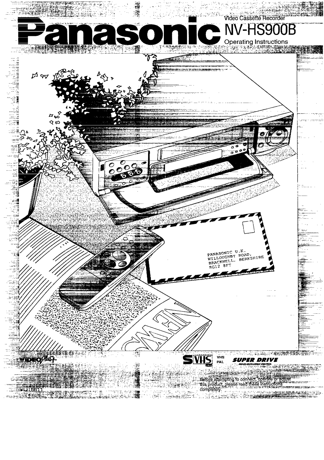 Panasonic NV-HS900B User Manual