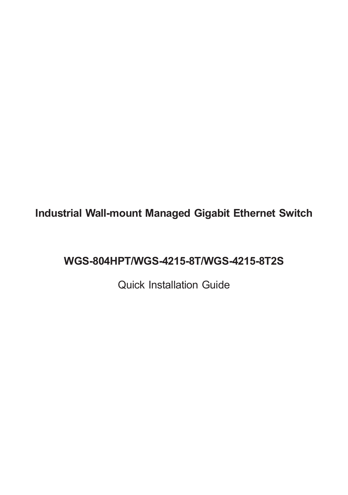 Planet WGS-4215-8T operation manual