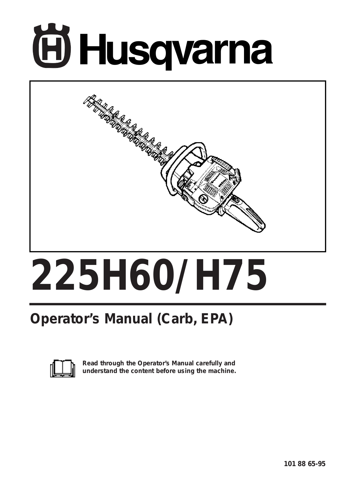 Husqvarna 225 H User Manual