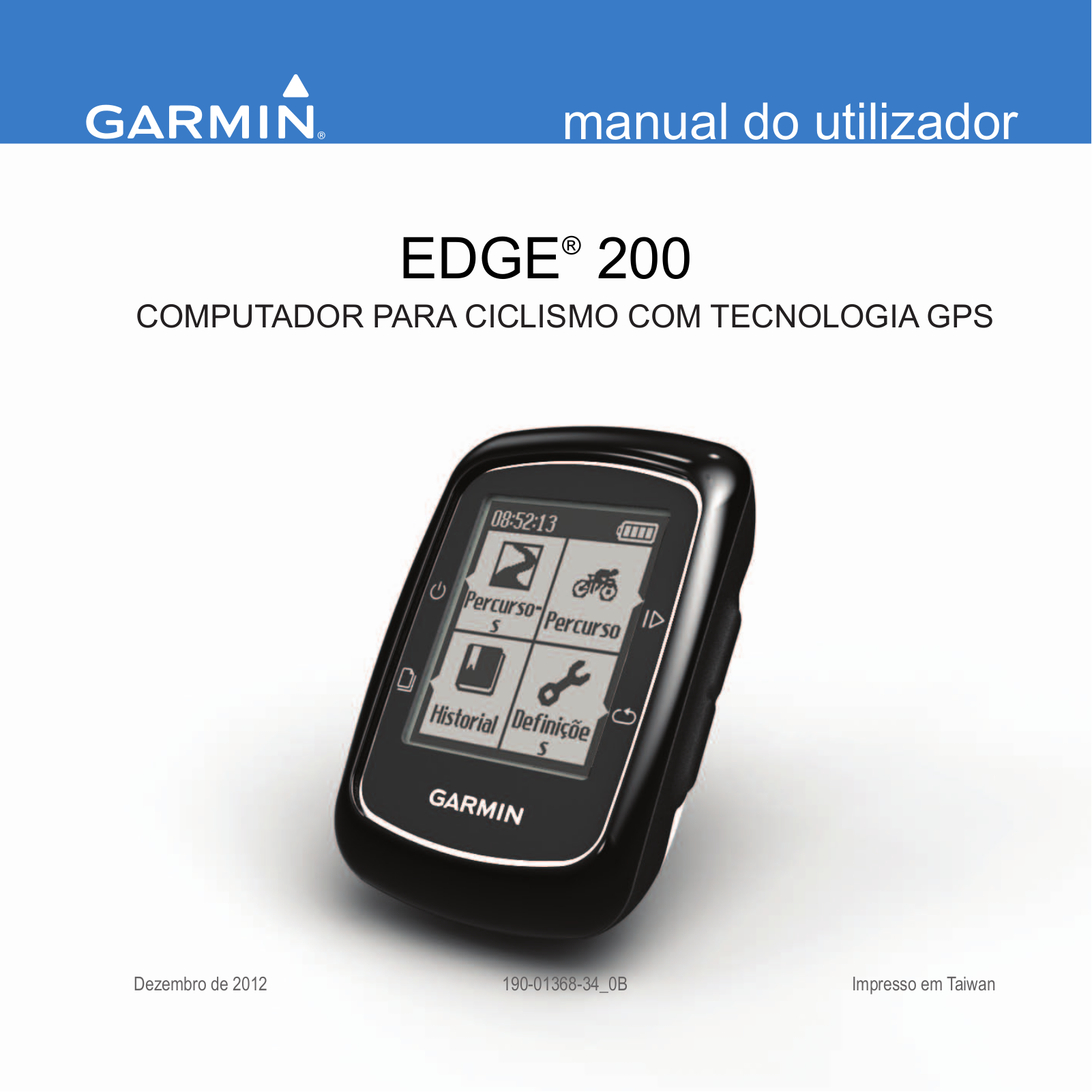 Garmin Edge 200 User manual