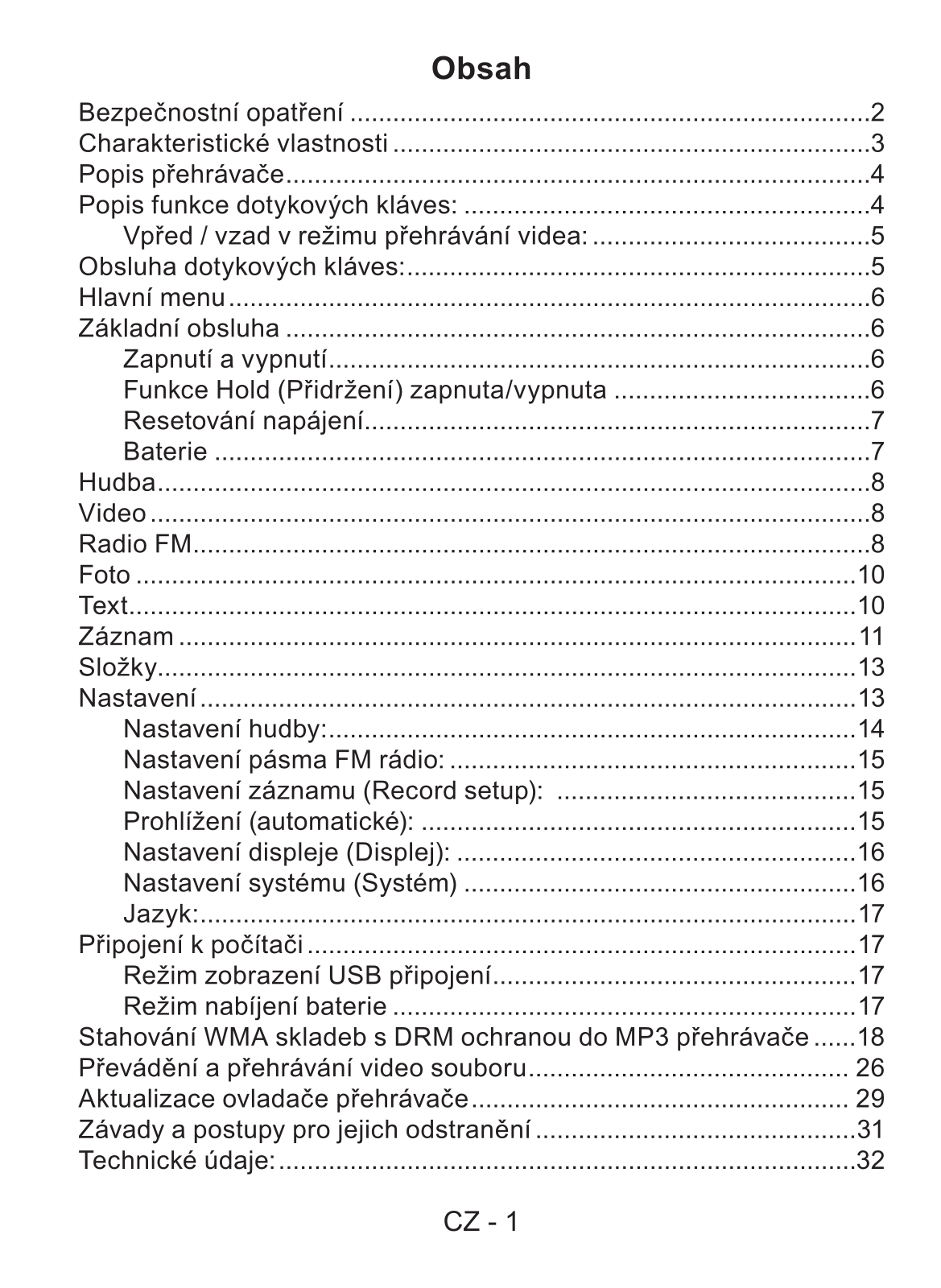 Sencor SFP 5661 User Manual