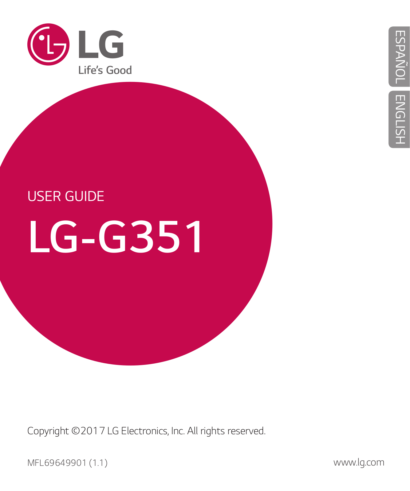 LG G351 User Manual