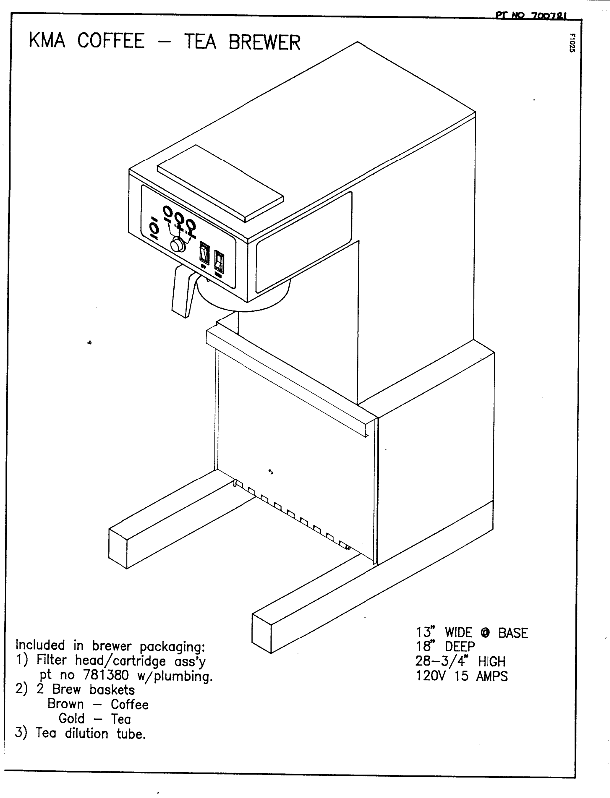 Newco KMA Service Manual