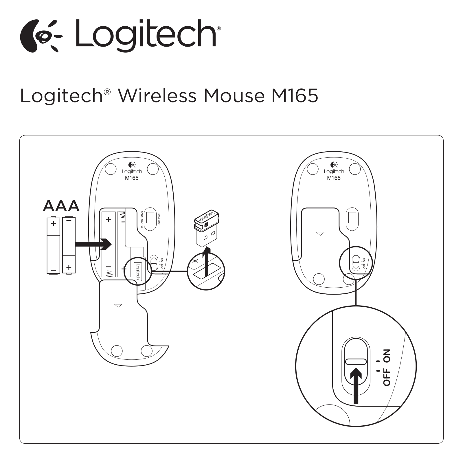 Logitech M165 User Manual