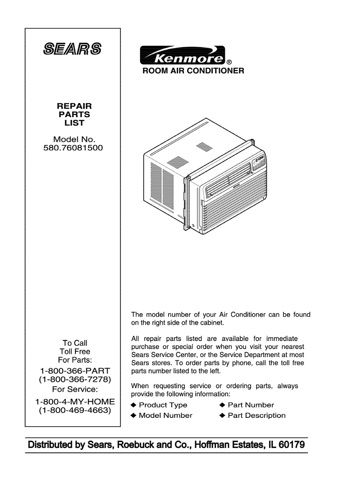 Lg 580.76081500 Service Manual