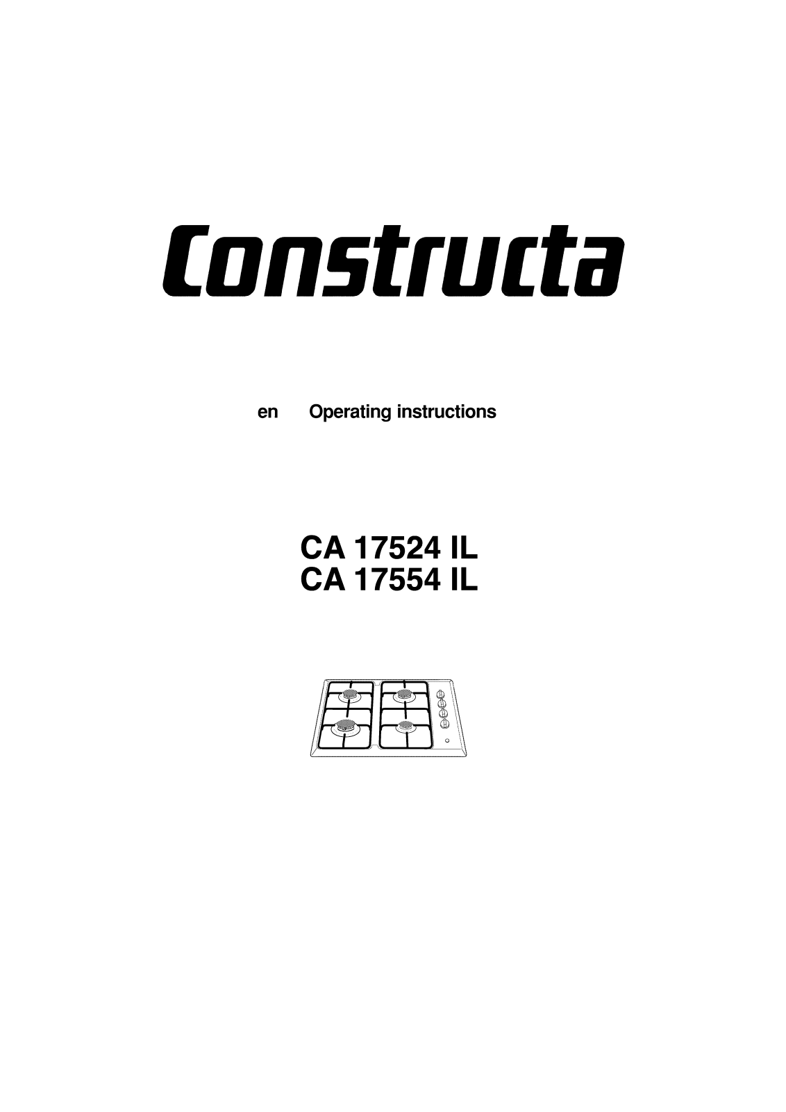 Constructa CA17554IL, CA17524IL User Manual