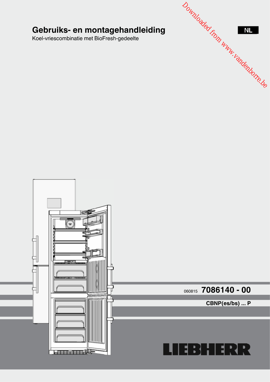 LIEBHERR CBNPes 4858-20 User Manual