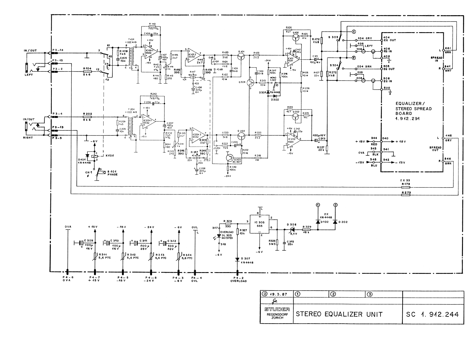 Studer 1912244 User Manual