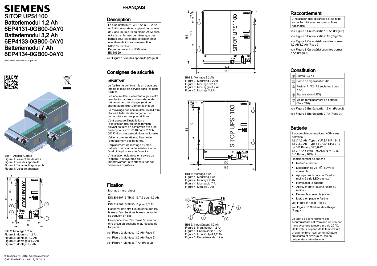 Siemens 6EP4131-0GB00-0AY0, 6EP4133-0GB00-0AY0, 6EP4134-0GB00-0AY0 User guide