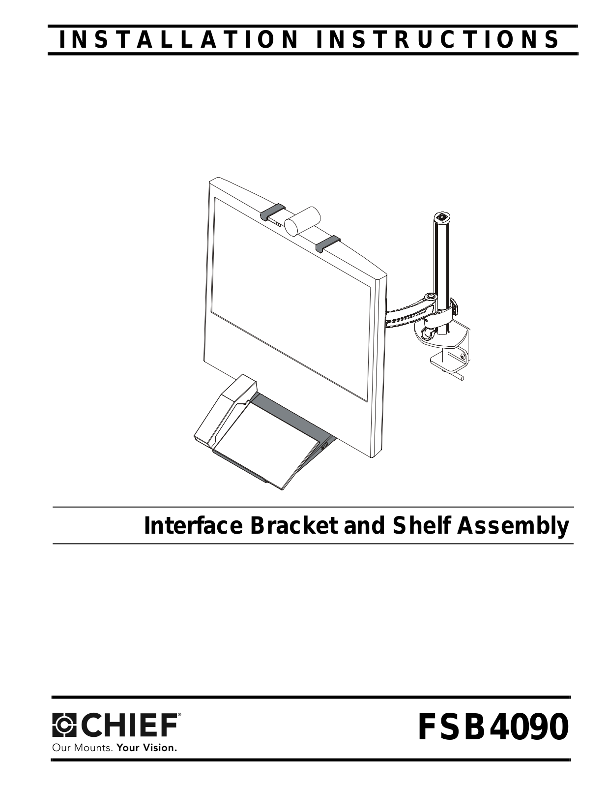 CHIEF FSB4090 User Manual