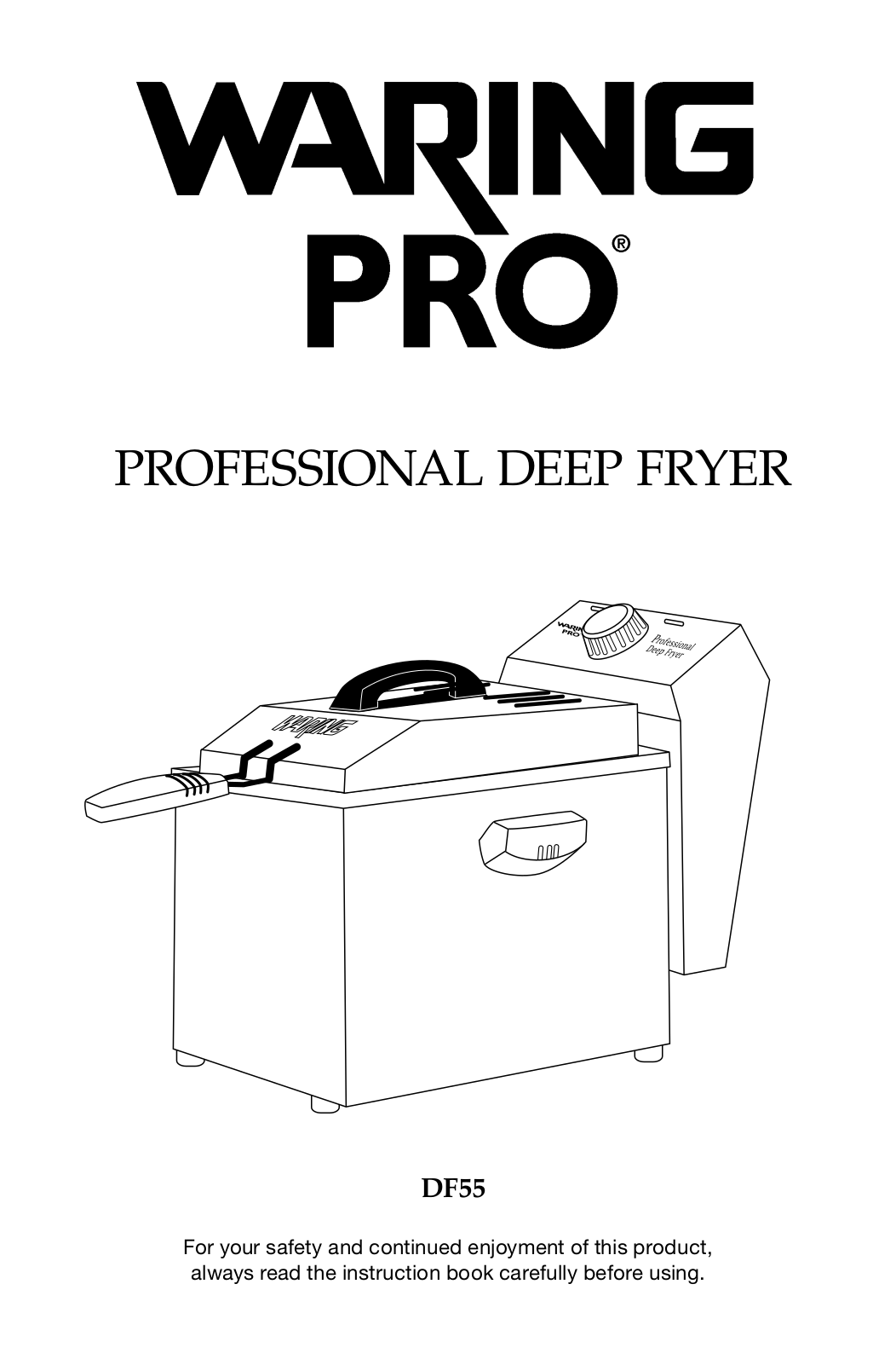 Waring Pro DF55 User Manual