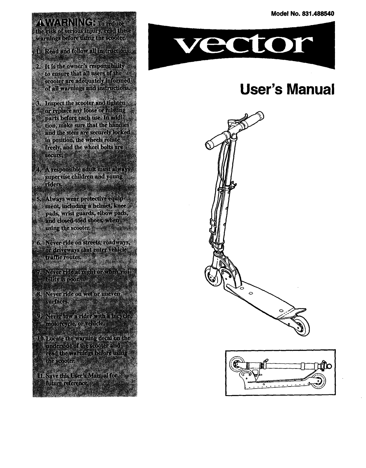 Vector 167662 R0700A User Manual - ManualMachine.com