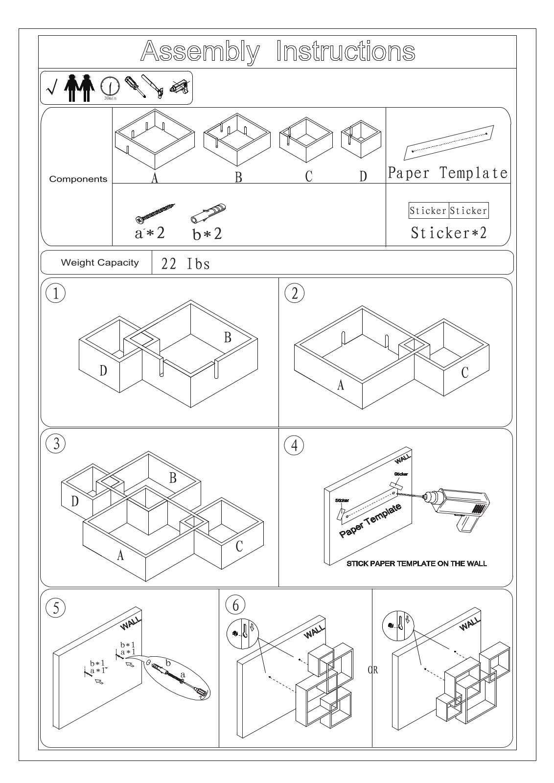 Wade Logan W006428107 Installation & Assembly - ManualMachine.com
