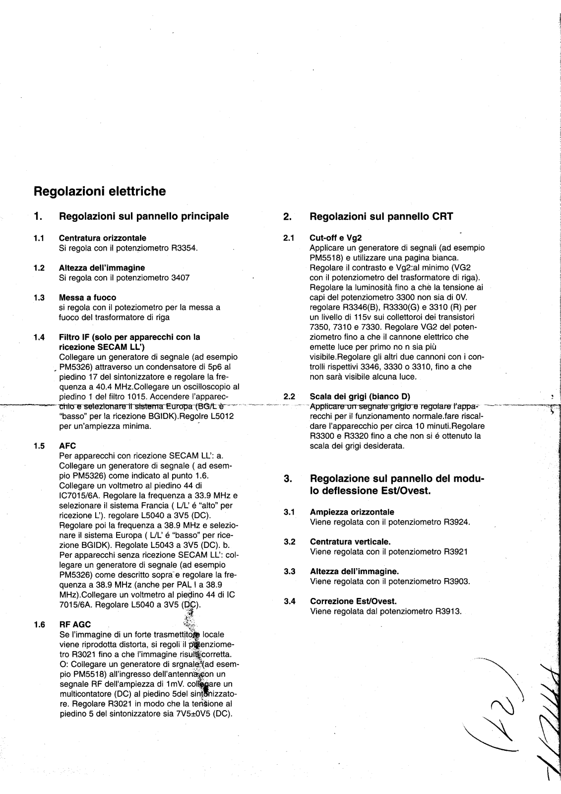 Philips A7H.1 Schematic