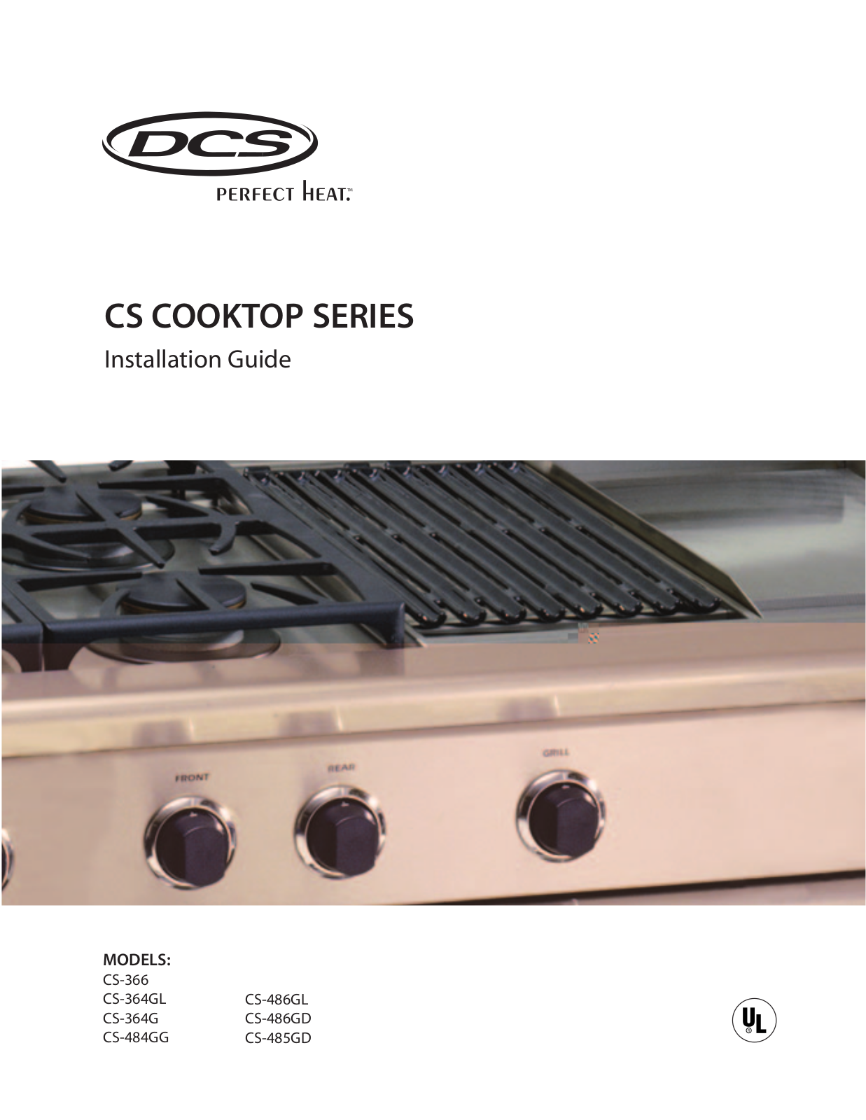 DCS CS-364GL User Manual