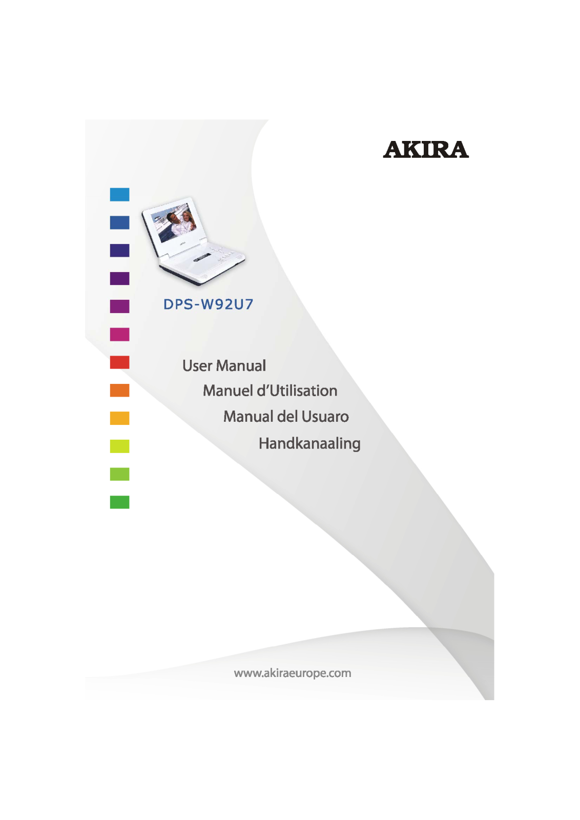 Akira DPS-W92U7 User Manual