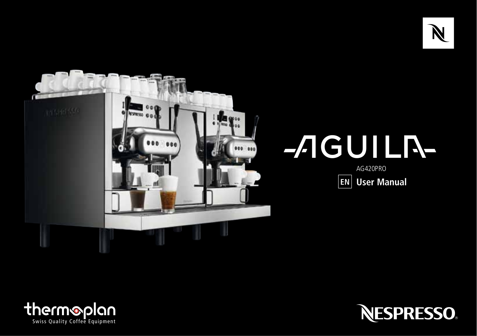 Nespresso AG420PRO Owner’s Manual