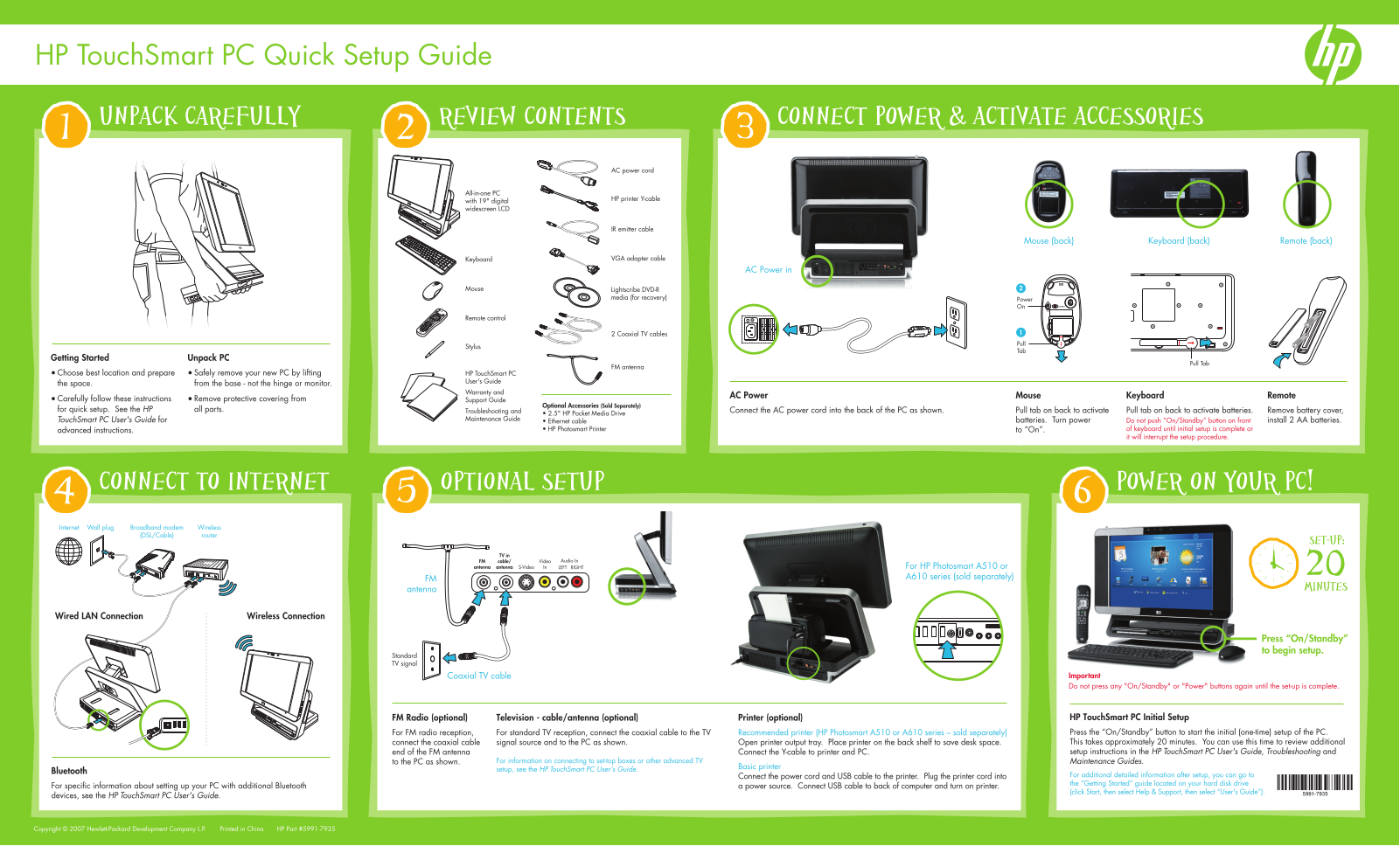 HP TOUCHSMART IQ700 User Manual