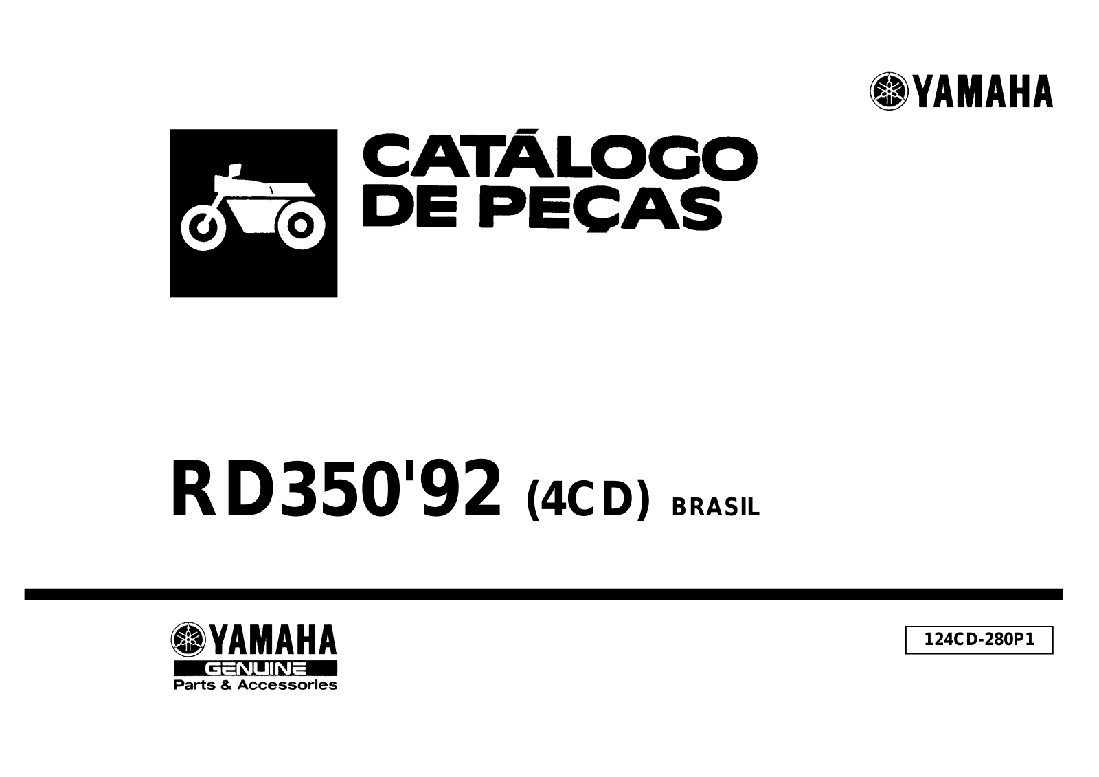 Yamaha RD 350 Parts Catalog