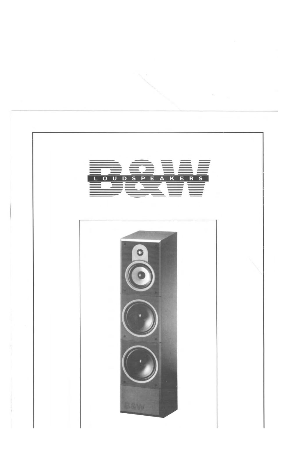 Bowers and Wilkins DM-640 Service manual