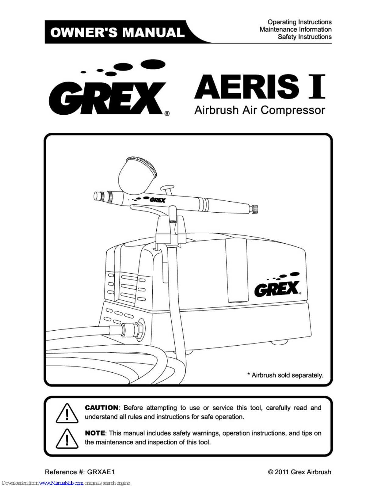 Grex AERIS I Owner's Manual