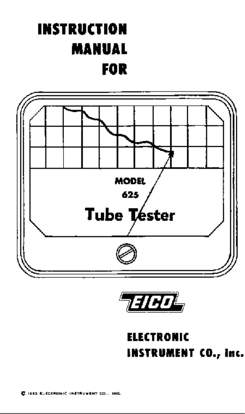 EICO 625 Service manual