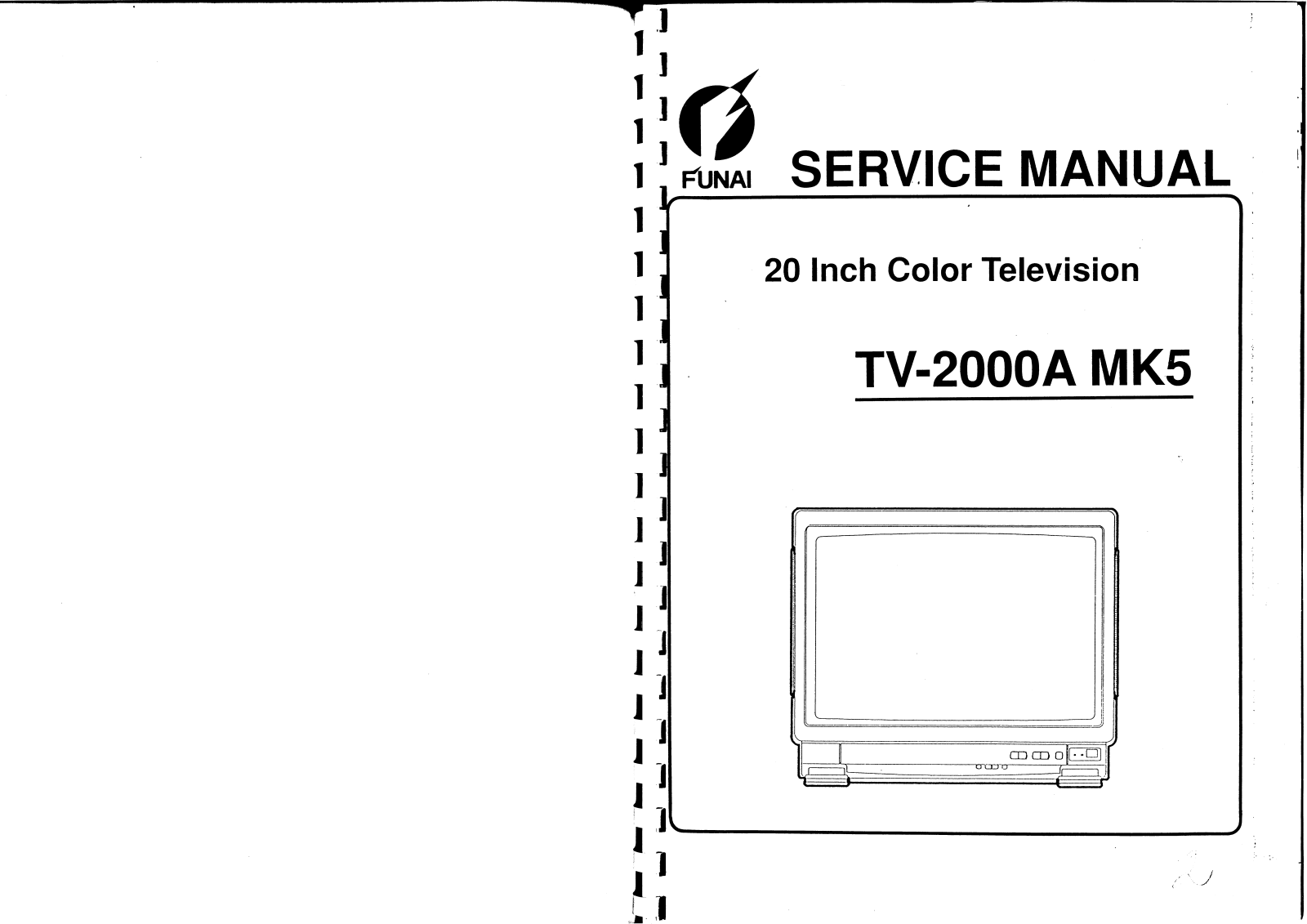 Funai TV-2000A MK5 Service manual