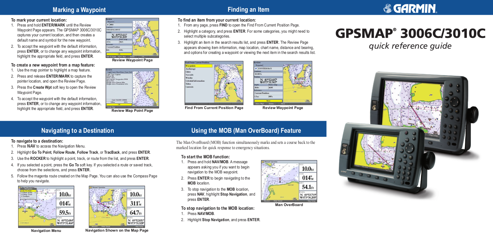 Garmin 3006 User Manual