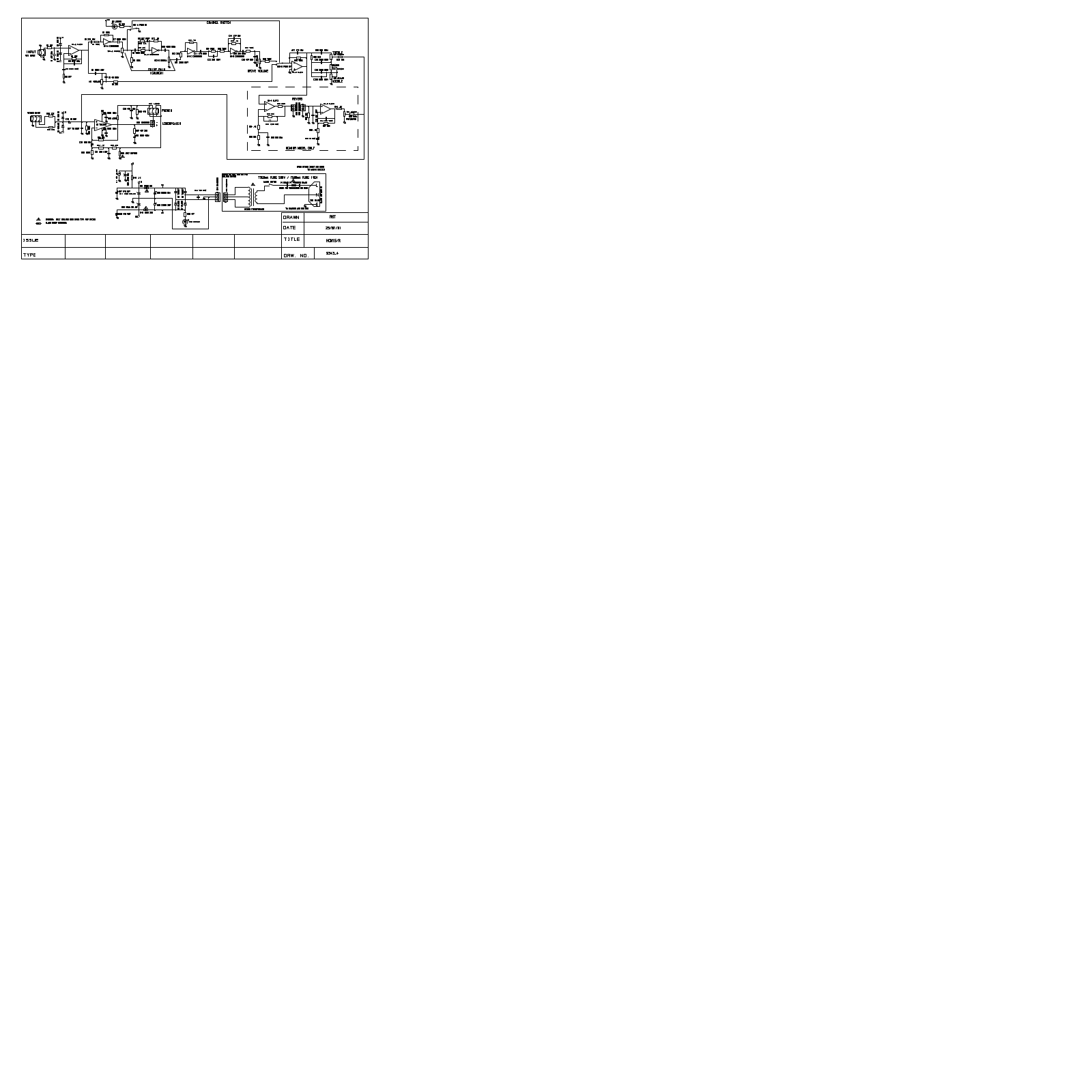 Laney HCM15R-CH Schematic