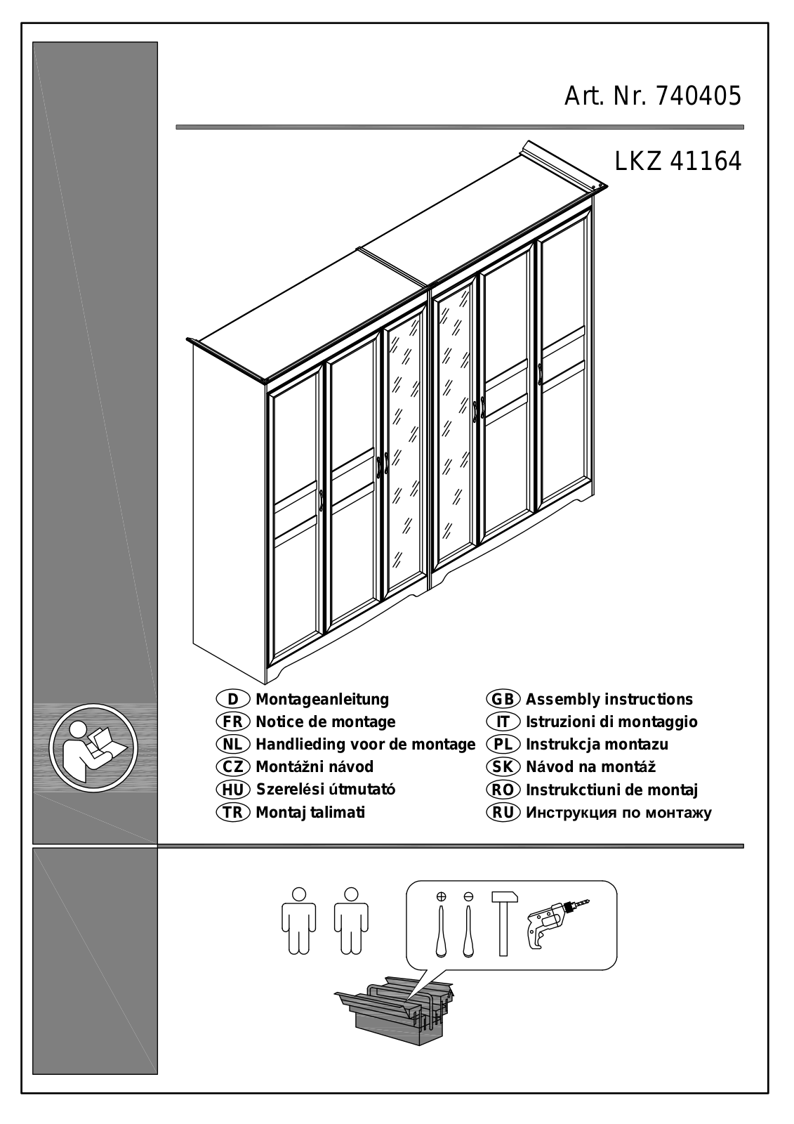 Home affaire Lina Assembly instructions