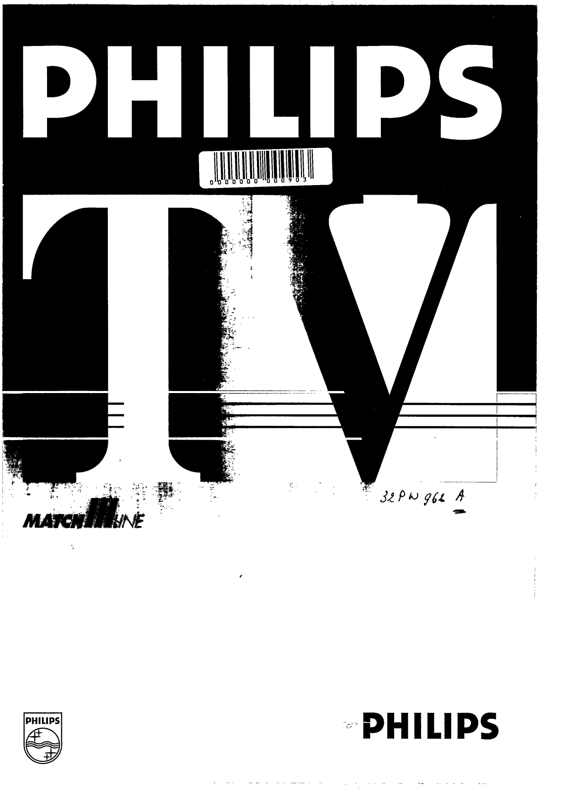 Philips 32PW962A/13, 32PW962A/12, 32PW962A/05 User Manual