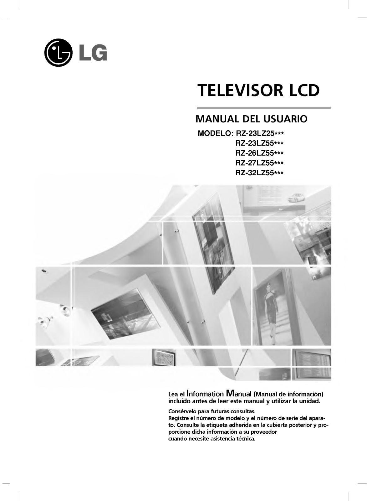 Lg RZ-27LZ55 User Manual