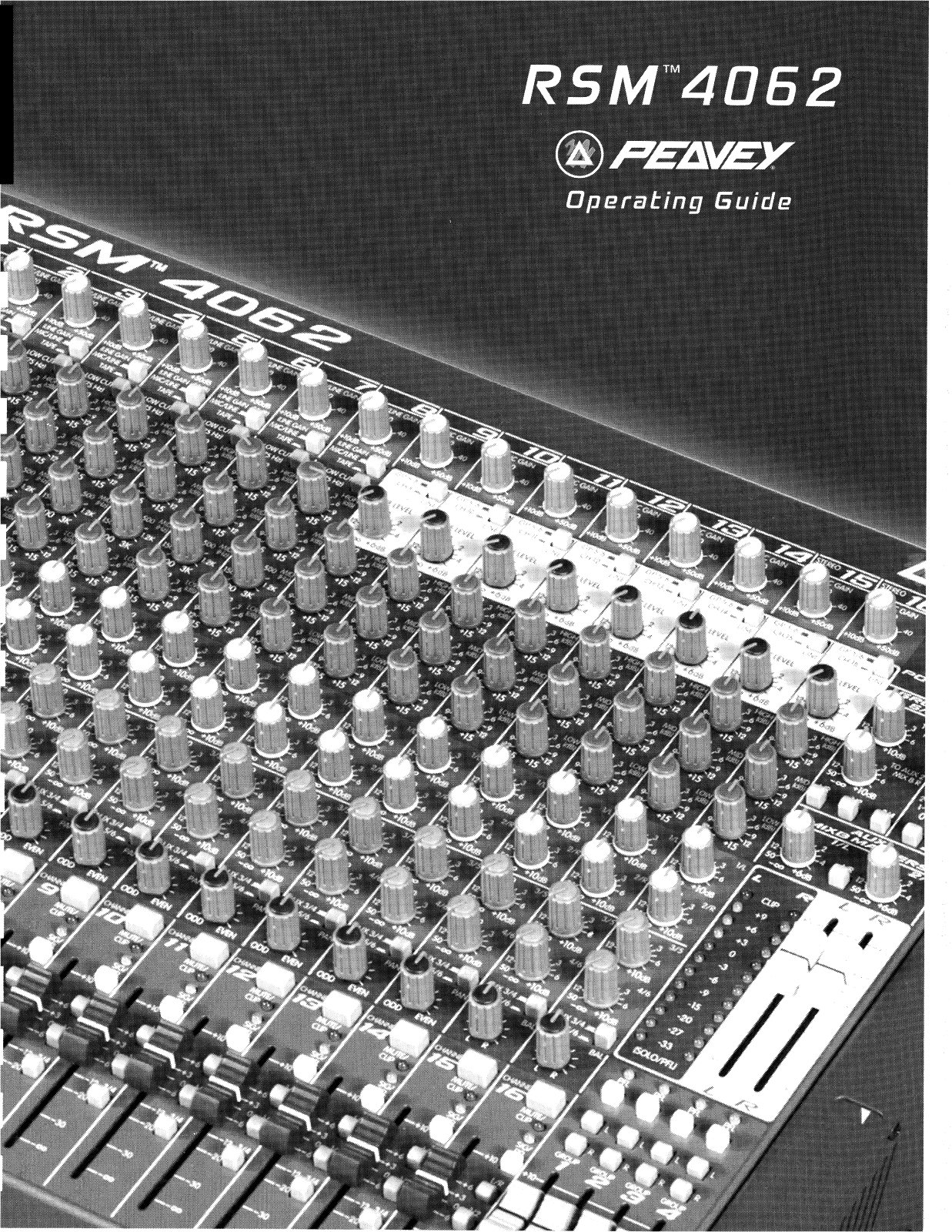 Peavey RSM 4062 User Manual