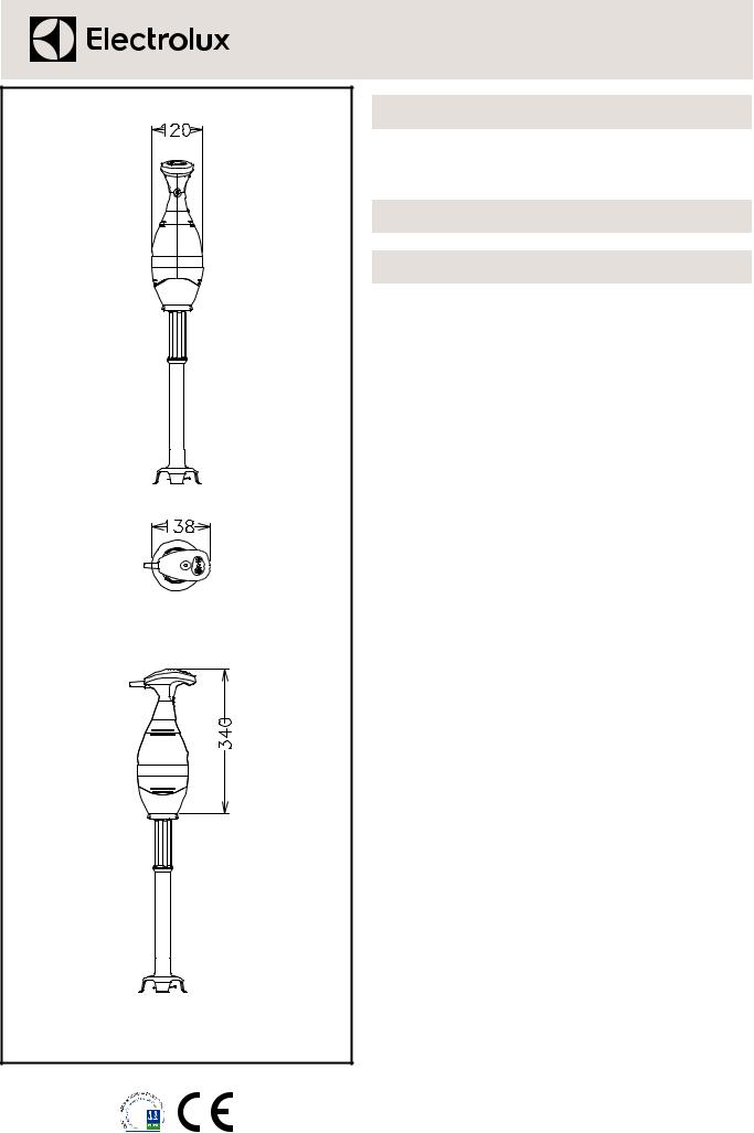 Electrolux BP6545 Datasheet