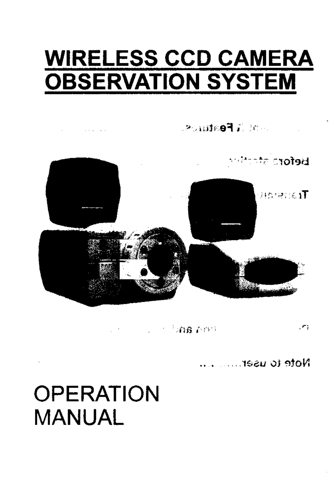 JSW Pacific CCD 720X User Manual