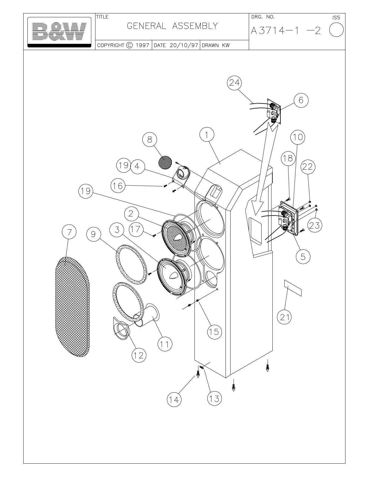 Bowers and Wilkins CDM-7-SE Service manual