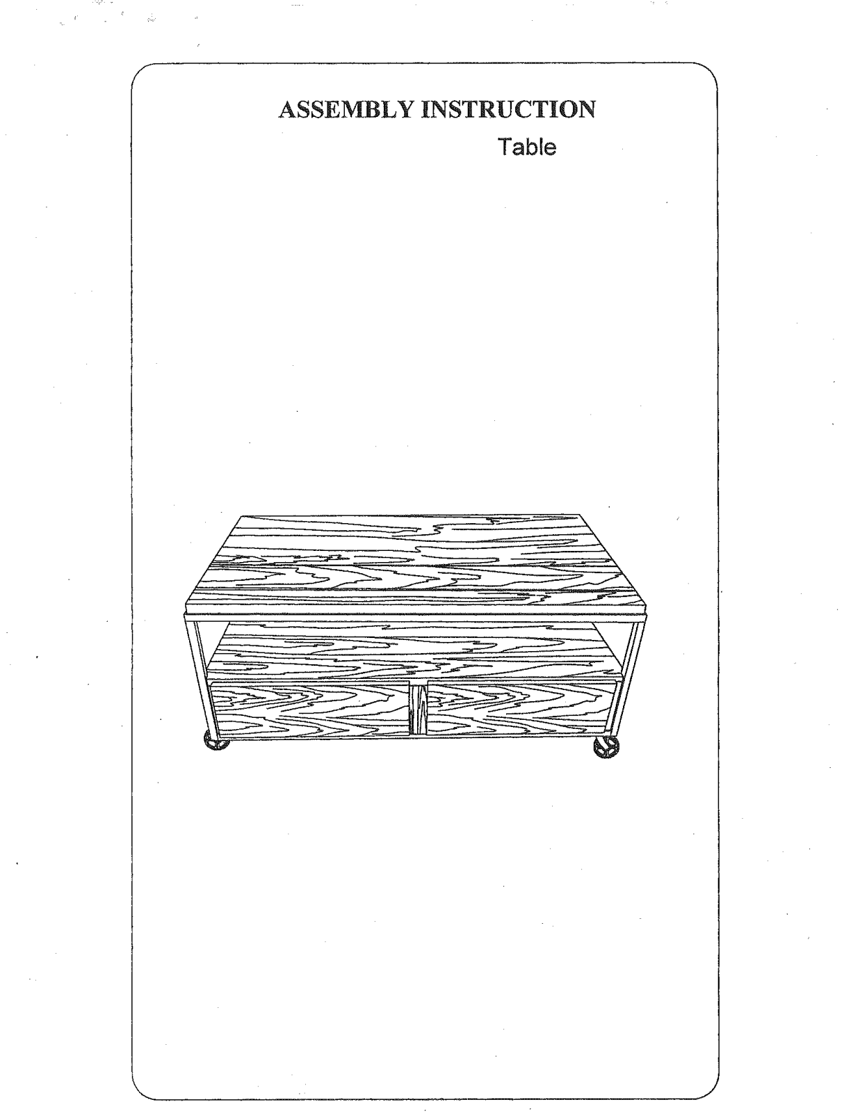 Foundstone W007885804 Assembly Instruction - ManualMachine.com