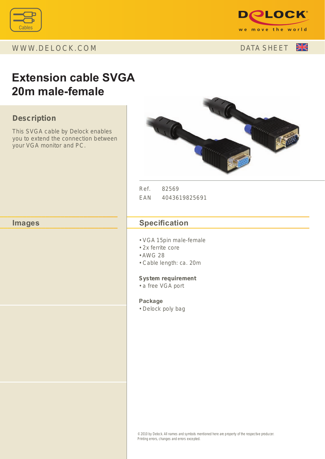 DeLOCK 82569 User Manual