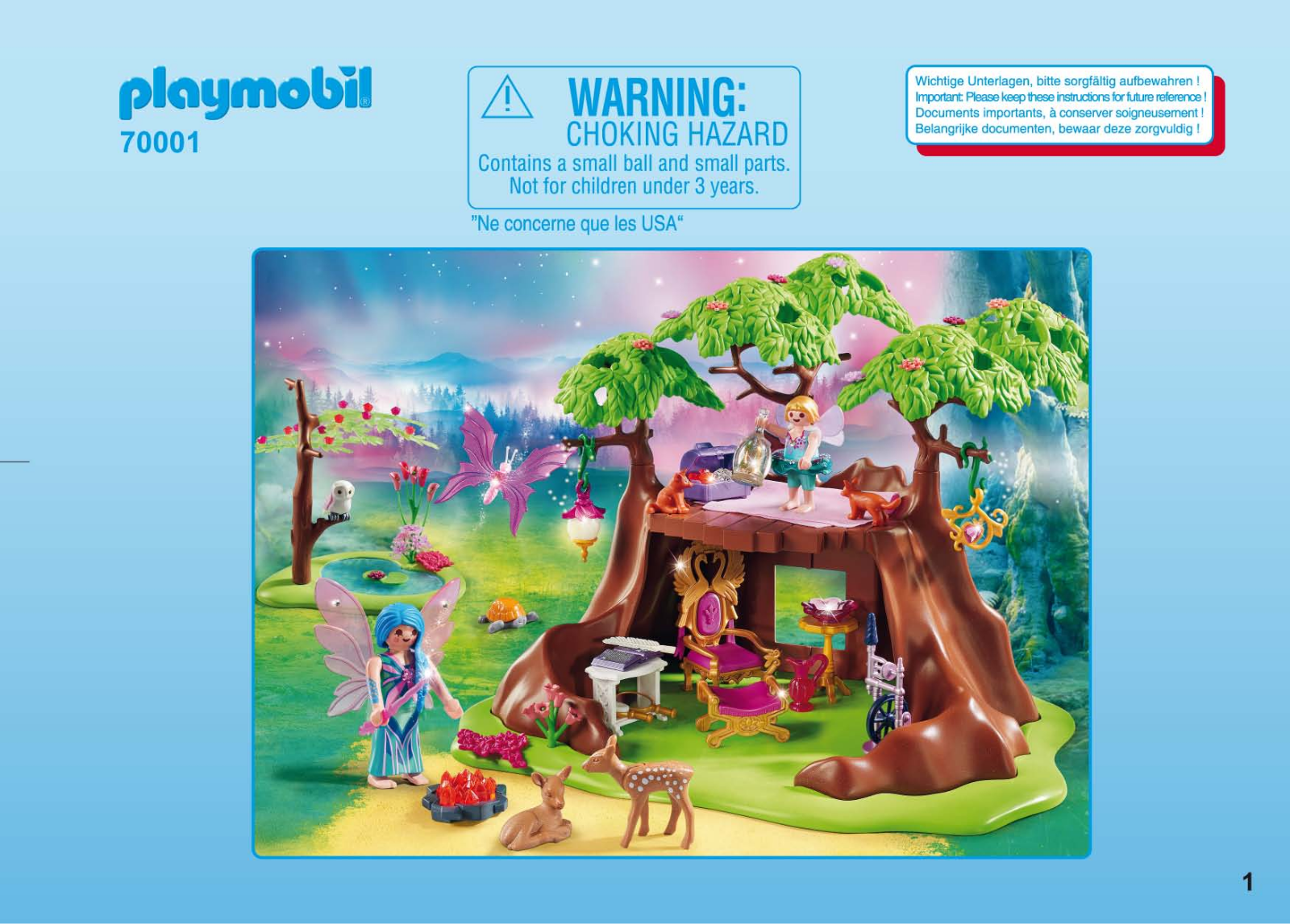 playmobil 70001 Instructions