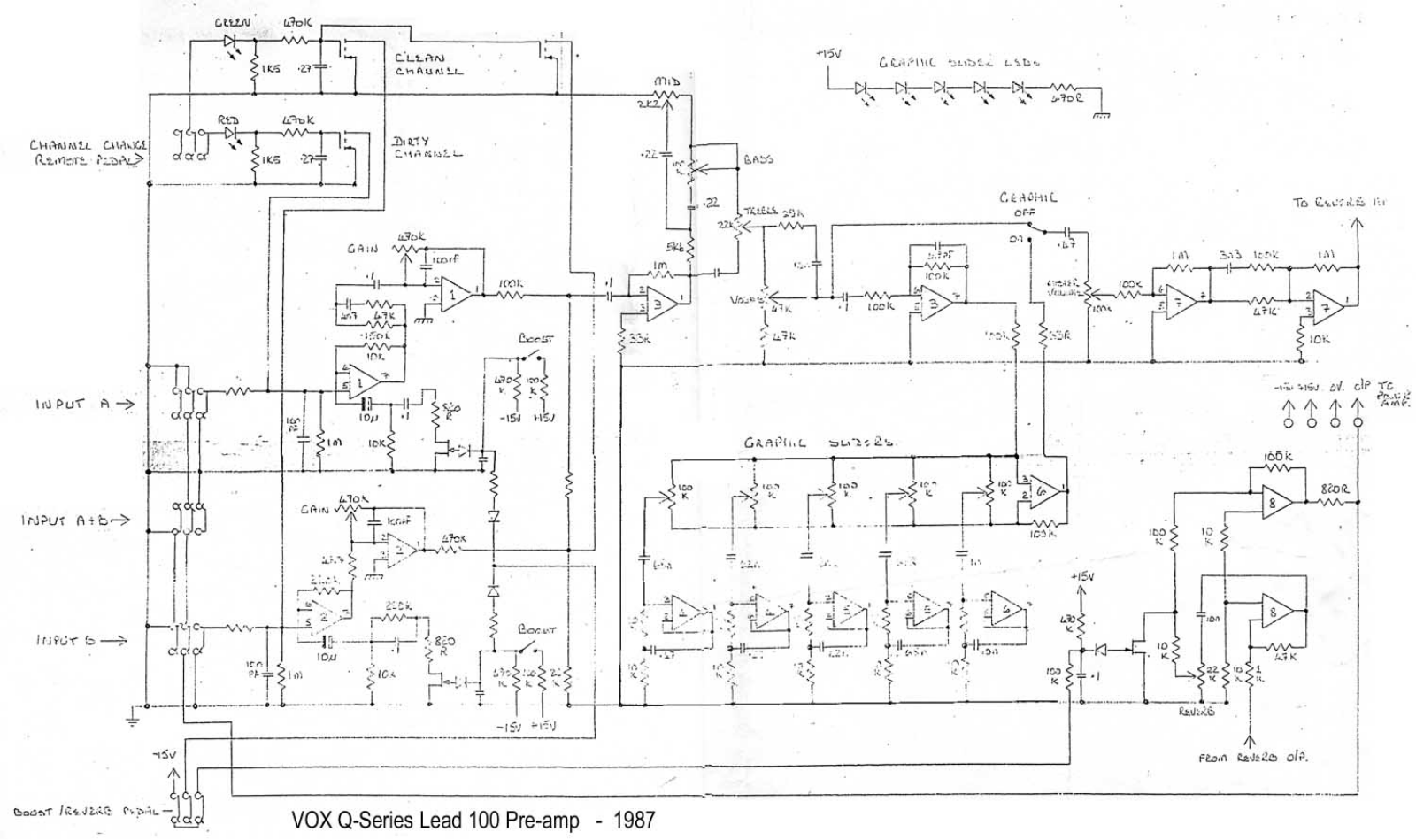 Vox qslead1 schematic