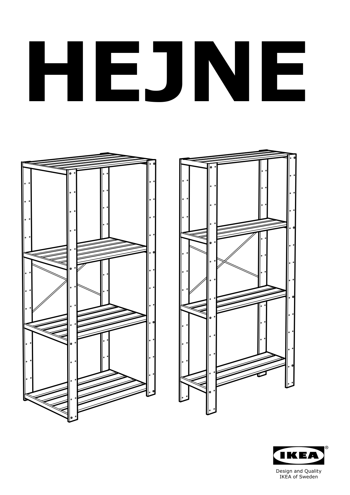 Ikea S49046978, S99031408, S39031411, S09031417, 00287808 Assembly instructions