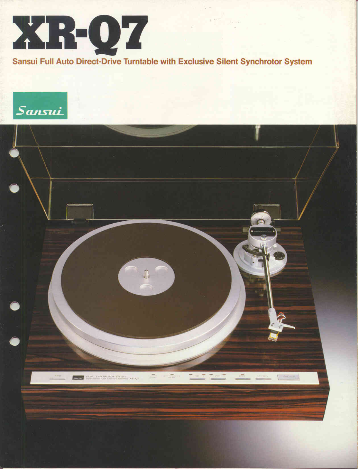 Sansui XRQ-7 Brochure