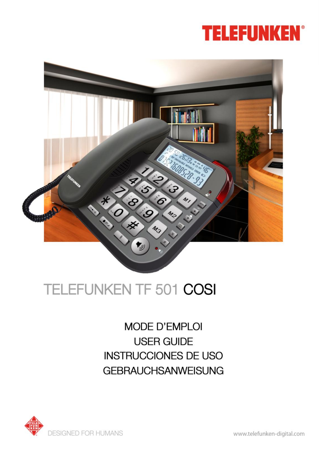 TELEFUNKEN TF 501 COSI, TF 651 COSI User Manual